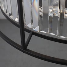 Auburn Steel 8 Light Pendant